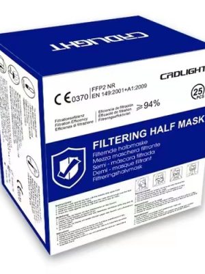 CRD Light 25 x FFP2 Breathing Dust Protective Mask CE Hygienic Individual Packaging, Pack of 25