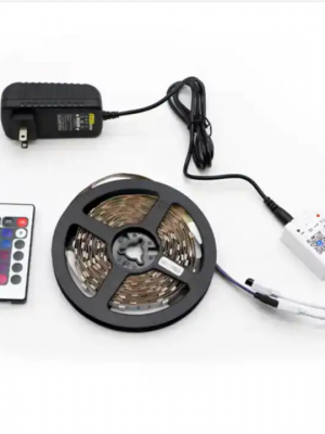 5050 Rgb Color Changing Led Lights With 24-key Remote Control